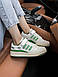 Жіночі Кросівки Adidas Forum 84 Low White Green 36-37, фото 6