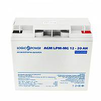 Акумуляторна батарея LogicPower 12V 20AH (LPM-MG 12 - 20 AH) AGM мультигель