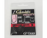 Коропові гачки Gamakatsu G-CARP Specialist R №6 (10шт) с тефлоновим покриттям (матові), фото 2