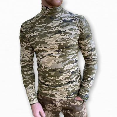 Гольф термокофта тактична ЗСУ / Водолазка / Термокофта олива