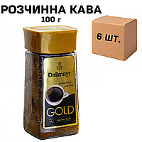 Ящик растворимого кофе Dallmayer Gold 100 гр. (в ящике 6 шт)