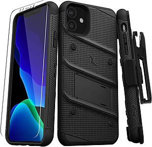 Захисний чохол Zizo Bolt Series Black з кліпсою для iPhone 11