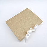 Коробка для подарунків і сувенірів, 250*200*50 мм, без вікна, крафт, фото 3