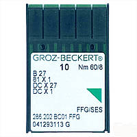 B27/81x1/DCx27/DCx1 60SES Groz-Beckert Голки для промислових оверлоків