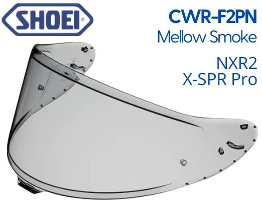 Визор Shoei CWR-F2PN для NXR2 / X-SPR Pro, mellow smoke - фото 1 - id-p1569587451