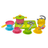 Детский кухонный набор посуды Технок T-3572