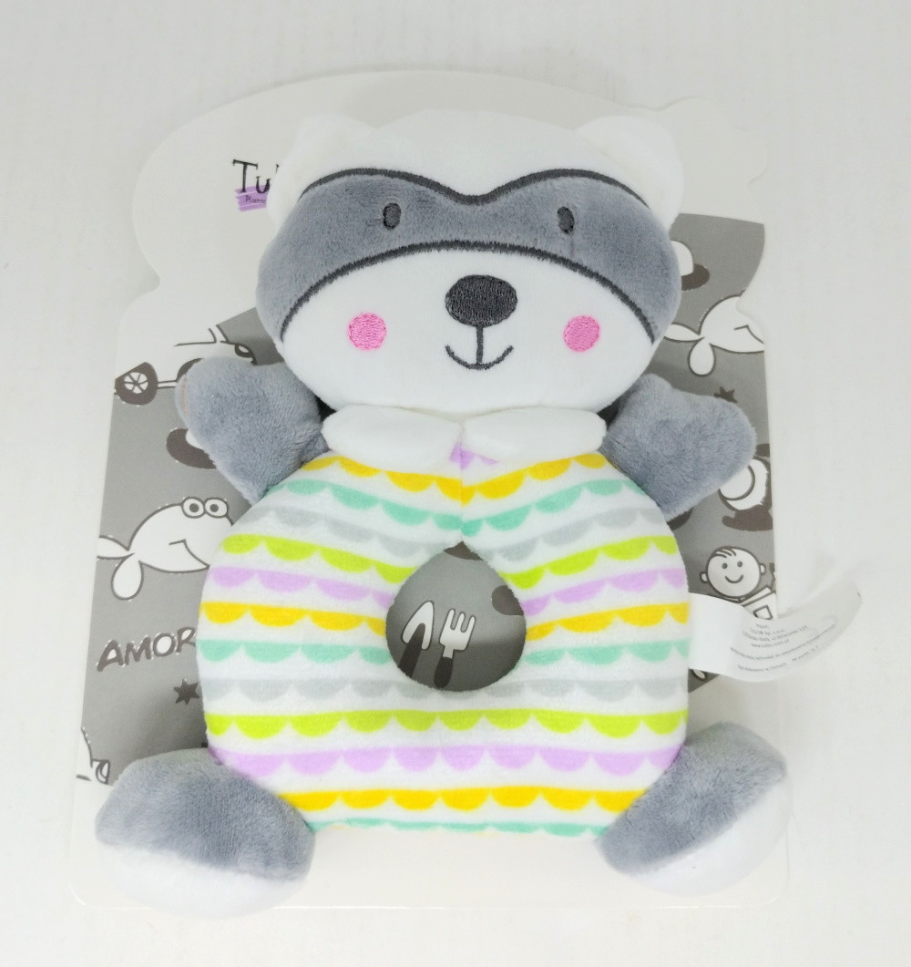 Брязкальце м'яке Лисичка, на планші. 22*17см, 9209