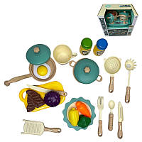 Набор игрушечной посуды 328-4, звук, пар