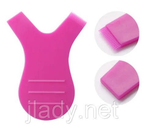 Аплікатор для завивання вій. Рожевий