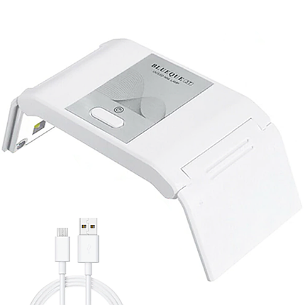 Лампа на USB Sun BLUEQUE T3 36 Вт для сушки гель-лаку, біла, фото 1