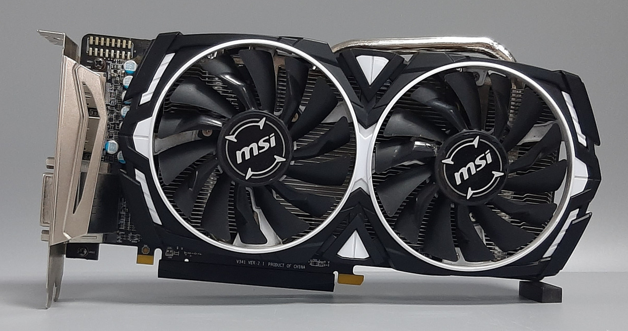 Відеокарта MSI RX 570 (4Gb/GDDR5/256bit) RX 570 ARMOR 4G OC БВ