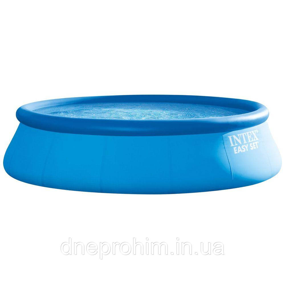 Надувний басейн Intex 28158 (457х84 см) з картриджним фільтром, фото 1