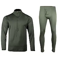 Флисовое термобелье тактическое Thermofleece Underwear gen. III Level 2 - Mil-Tec-Olive -11222001