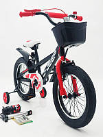 Детский двухколесный велосипед D-JEEP черный 16 дюймов