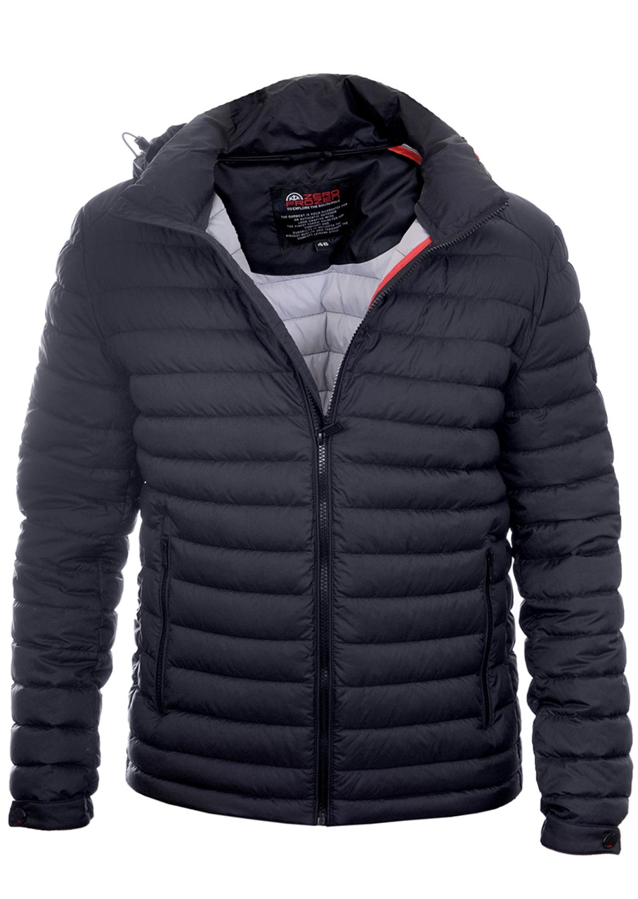 Куртка чоловіча демісезонна Zero Frozen 23-ZF50009 темно-синя 46