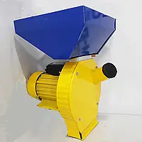 Зернодробилка Donny DYAA 3800 (3,8 кВт, 280 кг/час) желто- синяя