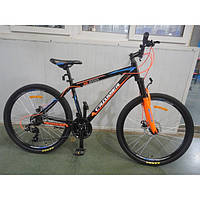 Спортивный велосипед 26 дюймов с переключателями скоростей Shimano Crosser Boy XC-200 оранжевый