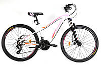 Спортивный горный велосипед 27.5 дюймов рама 15.5 Crosser P6-2 белый
