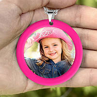 Підвіска з фотографією Вашої дитини та написом