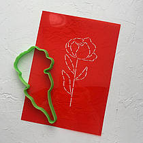 3D-формочки-вирубки для пряників "Троянда 18"