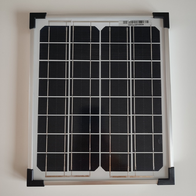 Сонячна батарея AXIOMA Energy AX-10M монокристаллическая панель 10 Вт фотомодуль Mono 296х245х17мм