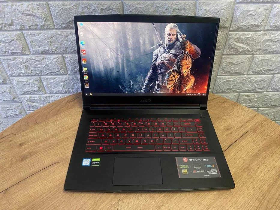 Ноутбук MSI GF65 9SD 15.6"FHD IPS 120Hz i7 9750H/16Gb/SSD512/GTX1060Ti-6Gb, фото 1