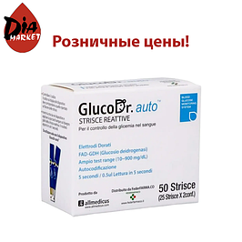 Тест-смужки в роздріб для глюкометра GlucoDr