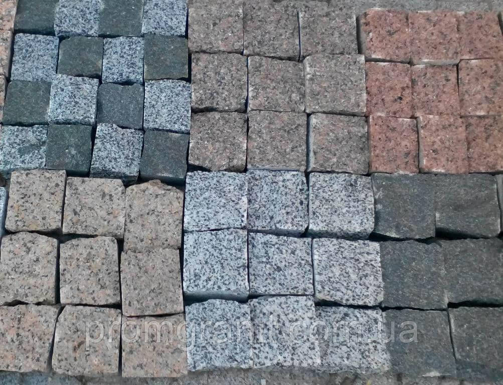 Бруківка гранітна пиляно-колота сіра, фото 1