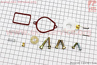 Ремонтный комплект карбюратора К60В, 14 деталей+поплавокдля мопедов Карпаты и Верховина