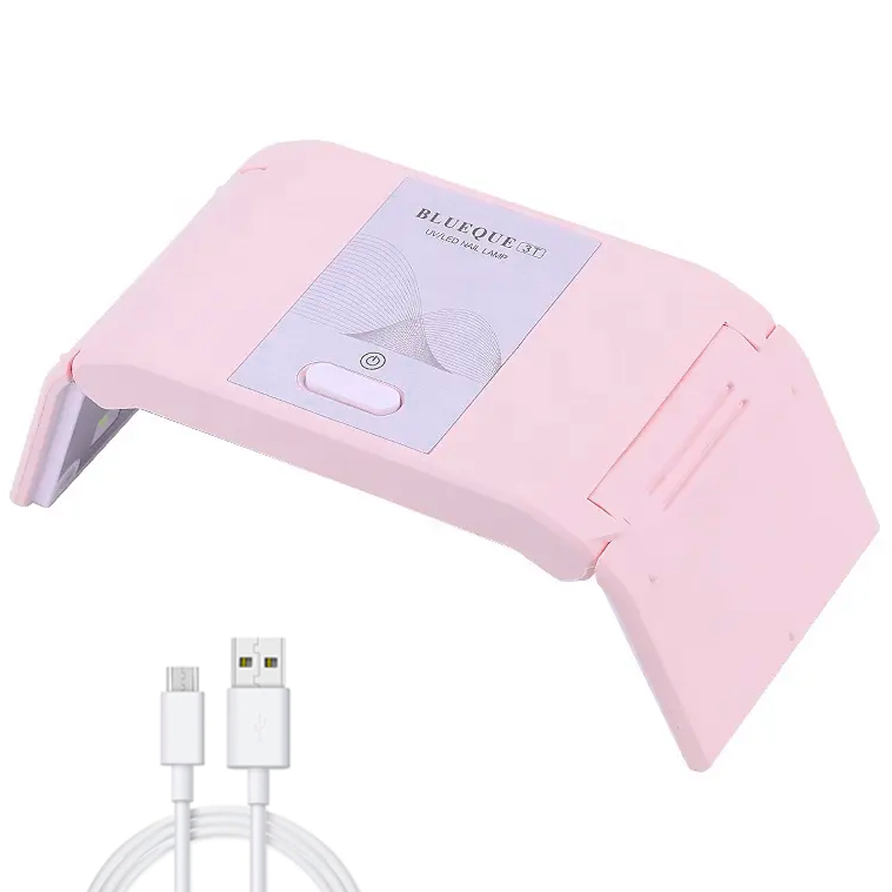 Лампа на USB Sun BLUEQUE T3  36 Вт для сушки гель-лаку, рожева