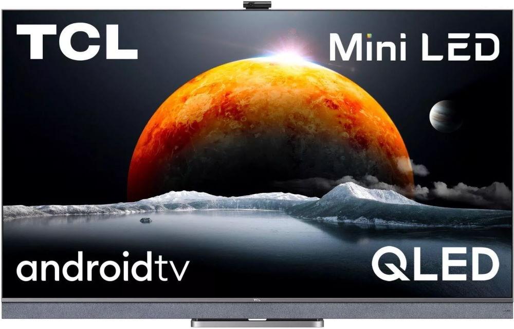 Телевізор 55" TCL Mini LED 4K 100Hz Smart, Android, Silver, ONKYO sound