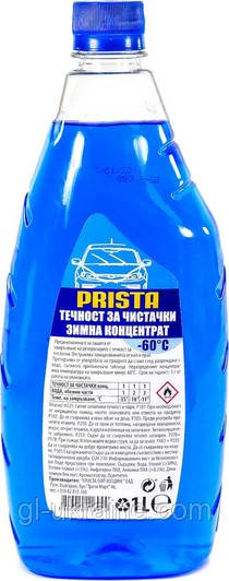 Зимовий омивач скла PRISTA Screenwash Winter Concentrate, 1 л