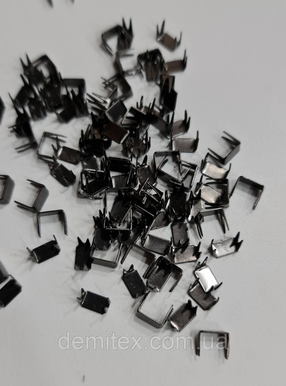 Стопор фиксатор для молнии тип 5 чёрный никель (ID#1746410404), цена: 2 ...
