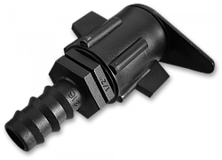 Старт-конектор плоский шланг/трубка 16 мм, DSWA08-16L