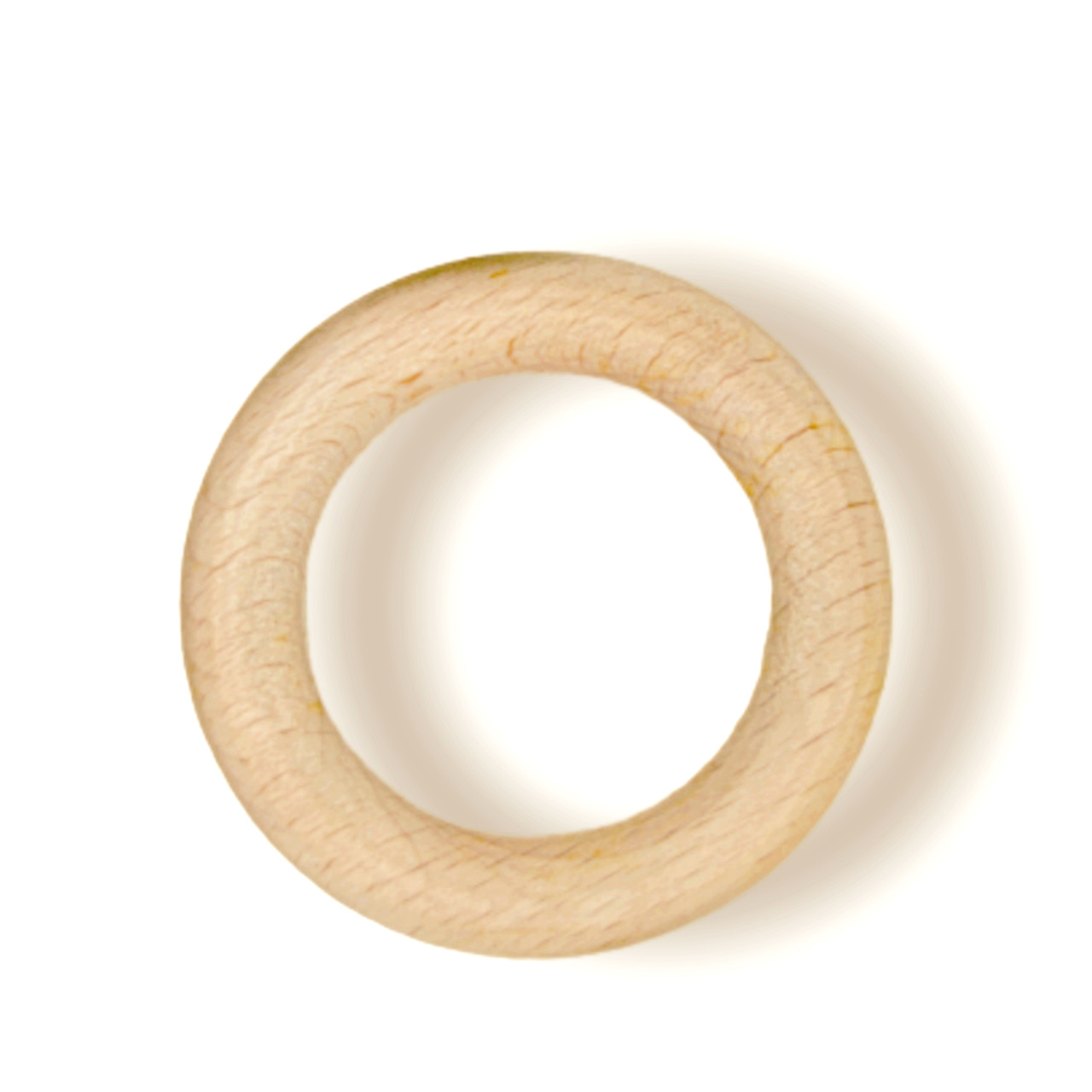 Деревянные буковые кольца 55 мм для рукоделия грызунков слингобус, погремушек светлые и темные не крашенные - фото 4 - id-p1746411518
