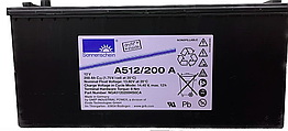 Промисловий акумулятор гелевий 12В 200А/год Dryfit Sonnenschein A500 A512/200A для безперебійного живлення