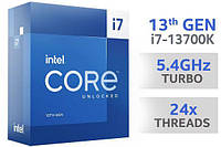 Процессор Intel Core i7 13700K 3.4GHz (25MB, Raptor Lake, 125W, S1700) Box (BX8071513700K)