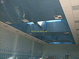 Рейкова підвісна стеля, металік RAL 9006, фото 9