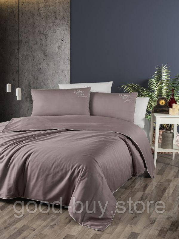 First choice Timeless Lilac deluxe сатин постільна білизна євро 200х220