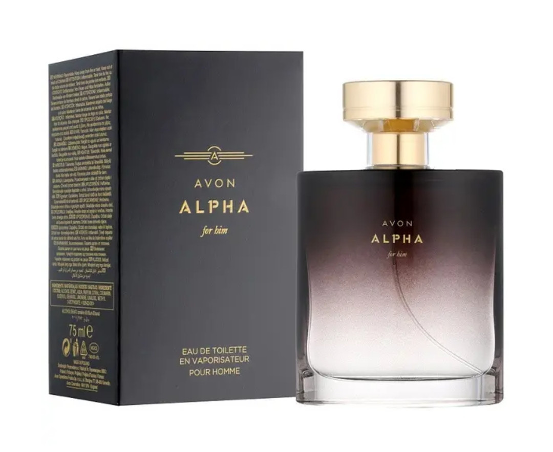 Avon Alpha For Him 75 Мл Мужская Туалетная Вода Эйвон Альфа для Него ...