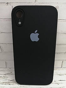 Чохол на iPhone XR накладка бампер протиударний Original Soft Touch Square Black