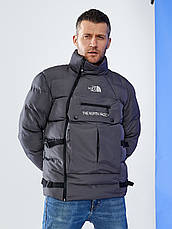 Куртка The North Face Tactical чоловіча сіра Зе Норт Фейс зимовий пуховик XXL, фото 3