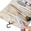 Косметичка/несесер дорожня розкладна підвісна Trevel Toiletry Pouch (бежева) 42*24*9 см, фото 8