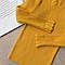 В'язаний гольф светр водолазка з ромбами Жовтий 63106, 147, Жовтий, Для дівчаток, Весна Осінь, 110, фото 3