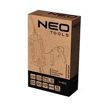 Зарядний пристрій для аккумулятора автомобіля Neo Tools 11-893 Black Orange