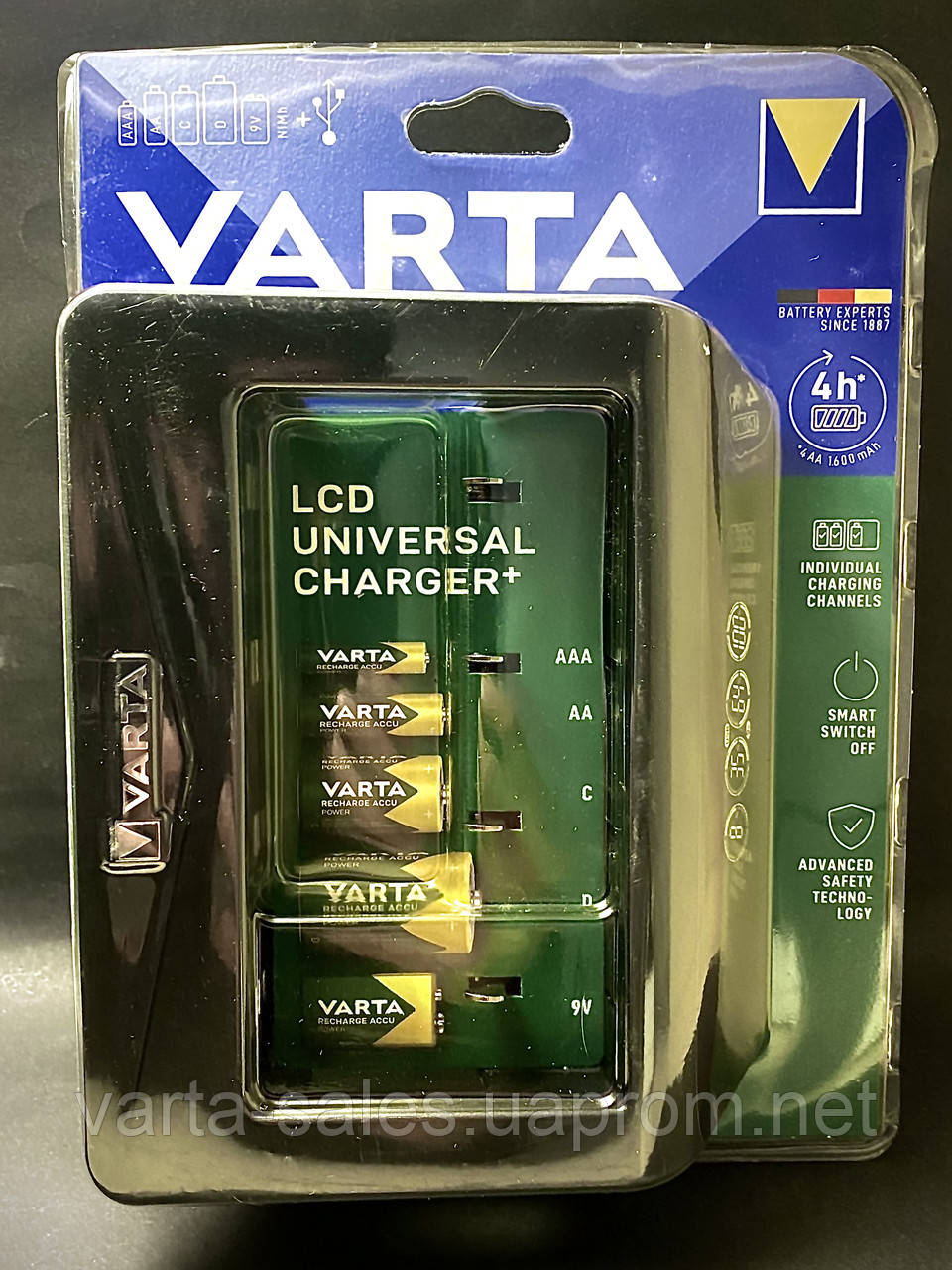 Зарядное устройство Varta EE Universal Charger empty - фото 1 - id-p1486298