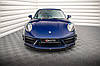 Сплітер Porsche 911 992 Carrera Aero (2019+) тюнінг обвіс губа спідниця елерон (V1), фото 6
