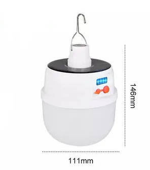 Лампа для кемпінгу X-BAIL BL-2022 Solar Emergency Charging Camping Bulb 206914, фото 4
