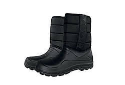 Легкі чоловічі зимові черевики чорного кольору пінка ЕВА розмір 43 Україна