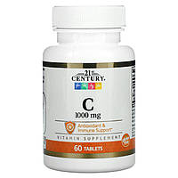 Витамин С 21st Century (Vitamin C) 1000 мг 60 таблеток